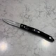 Cutco 1720 KH Paring Knife Black Handle Straight Edge Made USA Stainless Steel
