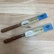Two Case XX M 254 Miracl-Edge Steak Table Stainless Steel Wood Handle Knives