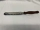 Vintage No. 28 CUTCO ICING SPATULA SPREADER KNIFE Classic Brown Swirl Handle