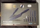 Swiss Culinary Knife Set Penthouse KF-10 Marble Coated Antibacterial 6 Piece Set