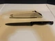 Pampered Chef 1046 Utility Knife with Sharpening Case 5" Blade Vintage