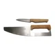 Vintage HERITAGE CUISINE KNIFE Chef's Veggie Cleaver Rolling 10.5" Knife & PD De