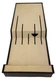Vtg Cutco Drawer Wall Knife Block Organizer Storage Holder Tray Plastic 1742 USA