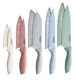 Cuisinart 10Pc Farmhouse Printed Cutlery Set Multicolor Pastel Print