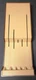 Vtg CUTCO Knife Holder #K1743 Plastic 5 Slots Drawer / Wall Mount