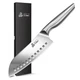 Kitchen Knife, Chef's Knife In Japanese Stainless Steel Professional Santoku ...