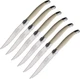 Andre Verdier Laguiole Steak Knife Set 4.5" Serrated Stainless Steel Blades ABS