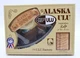 Alaskan Ulu Knife with Stand in Box Alaska Scene Iditarod on Handle