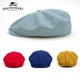 Sterkowski SHELBY Newsboy Cap 100% Cotton Panama | Modern Weave Flat Cap