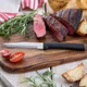 RADA CUTLERY W205 SERRATED STEAK KNIFE BLACK HANDLE MADE IN USA