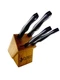 4 Piece CUTCO Knife Set WITH WOOD BLOCK 1729-1721-1720-1768