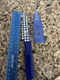 Kuhn Rikon 4" Paring Knife, Blue W/ Cover Mint Condition Ships Fast