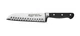 Winco KFP-70 Acero 7" Triple Riveted Full Tang Forged Santoku Knife