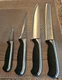 J.A. Henkels International Various Knife Set/4 Stainless Steel Black Silver