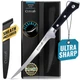 Fillet Knife 7 Flexible High Carbon German Steel Full Tang Cutluxe Fish Meat