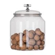 KEKEHOME 152oz Plastic Food Storage Jar with Airtight Seal Lid, Square Kitchen C