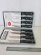 Slitzer 8 Piece Professional German-Style Jumbo Steak Knives