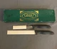 Vintage Ginsu 2 piece Carving Set Stainless Steel, Slicer and Fork