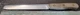 Chicago Cutlery BT7 Bread Knife 7" Straight Blade Wood Handle Slicing Vintage