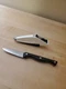 Pampered Chef Paring Knife & Sharpen Case 3" Blade Full Tang Vintage 1044 READ