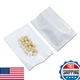 PABCK 100pk 7.1x10.2" Clear Open Top Vacuum Seal Food Storage Bags Pouches