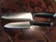 JA Henckels International Silver Cap Santuko Knives 13578-180mm & 13578-140mm