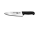 Victorinox 5.2063.20B Fibrox Pro 8" Chef's Knife Extra Wide Swiss Made NSF Black