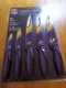 Minnesota vikings NFL Kitchen Knives, 5 Piece Cutlery Set, Yellow/Black