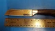 Vintage Ginsu 4&rdquo; Slicer Knife Stainless Steel Brown Plastic Handle USA MR33