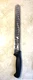 Mercer Culinary M23011 Millennia 11-Inch Granton Edge Slicer, Black Handle