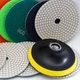 kitchen countertop finishing 4" Diamond Pads 17+1 stone granite marble polishing