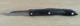 CUTCO PARING KNIFE No 1720 BROWN & ORANGE SWIRL HANDLE MADE IN USA
