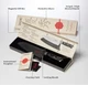 Sasaki Masuta Master Japanese Stainless Steel Santoku Knife 7 Inches