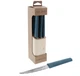 NEW  Line Natura BLUE 6 Steak Knives In Block, Set of 6  Jean Dubost Laguiole