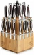 Hammer Stahl 21 Piece Knife Block Set Classic Kitchen Cutlery High Carbon Steel