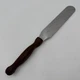 Cutco #28 Spatula Knife 7&rdquo; Blade Brown Swirl Handle Icing Spreader Vintage
