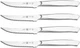 ZWILLING 4-Pc Serrated Mignon Steak Knife Set, Stainless Steel