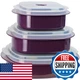 Calypso Basics By Reston Lloyd 6-Piece Microwave Cookware Steamer And Storage