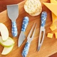 The Pioneer Woman Heritage Floral 4 Piece Cheese Knife Serving Set New