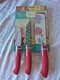 Pioneer Woman ~ 6 Piece Cutlery ~ Stainless Steel ~ SWEET ROMANCE ~ Knives