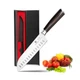 imarku Chef Knife 7 Inch Kitchen Knife Ultra Sharp Santoku Knife - High Carbo...