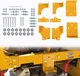 For Hustler Transmission Hydro Brackets Kit Raptor SD SDX Zero Turn Mower 125255