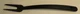 Tupperware E-Series Fork 15" Long Serving Utensil Black Good Used Hard to Find