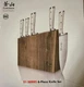 Cangshan S1 Series 59663 6-Piece German Steel Forged Knife Set, Walnut White