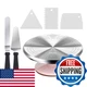 Ohuhu Cake Turntable, Aluminium 12'' Cake Decorating Kit Supplies Rotating Stand