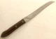 Vtg Deluxe Diamond Tested Stainless Steel Slicing Knife 7.5&rdquo; Blade Wooden Handle