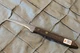 Kom Kom Superior Stainless Steel Wooden Handle Carving Seeding Knife