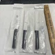 set of 3 RADA CUTLERY W205 SERRATED STEAK KNIFE BLACK HANDLE USA free shipping