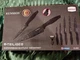 Kunsion 6 Piece Marble Coated Knife Set KS-9200 New