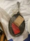 Old Mountain NEW Sealed!! Fajita Plate Set Pre-seasoned Cast Iron Tray Hot Mitt!